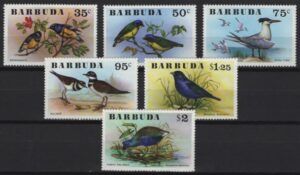 Barbuda (1976) Yv. 251/56 / Birds