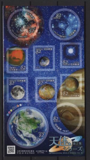 Japan (2019) MS / Astronomical World Series #2