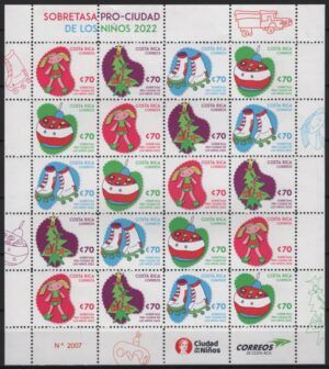 Costa Rica (2022) Sheet / Charity