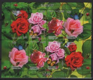 Tadjikistan (2024) MS / Roses