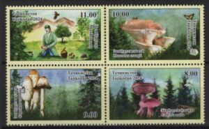 Tadjikistan (2024) Set / Mushrooms