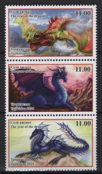 Tadjikistan (2024) Set / Year of the Dragon
