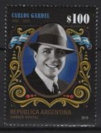 Argentina (2019) Mi. 3841 / Carlos Gardel