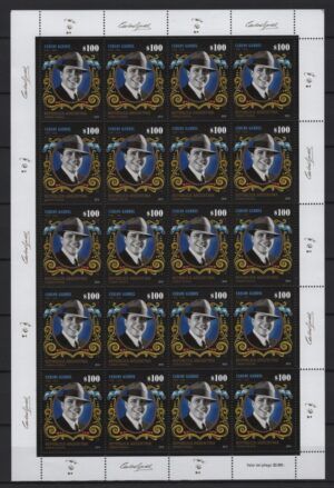 Argentina (2021) Mi. 3841 - Sheet / Carlos Gardel