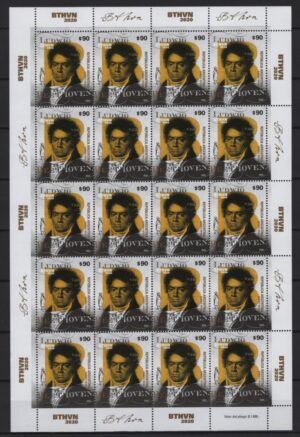 Argentina (2021) Mi. 3860 - Sheet / BTHVN