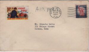 USA (1954) Cover / With Fight Fire Label
