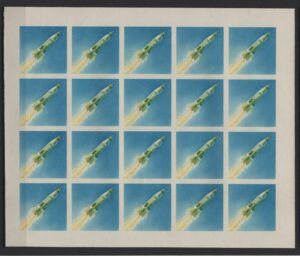 Ajman (1966) Mi. 99 - Color Proof Sheet / Space