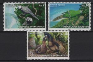 Mauritius (2024) Set / Extinct Species - Birds