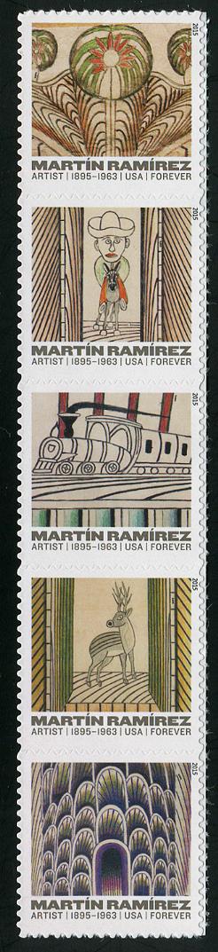 USA (2015) MS / Martin Martinez