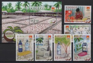 Kiribati (2024) Set + Block / Coconut Products
