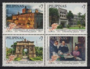 Philippines (2011) Yv. 3556/59 / Santo Tomas University