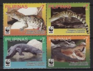 Philippines (2011) Yv. 3581/84 / Crocodiles