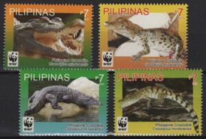Philippines (2011) Yv. 3581/84 / Crocodiles