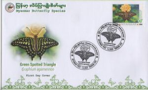 Myanmar (2025) FDC / Butterfly (10)