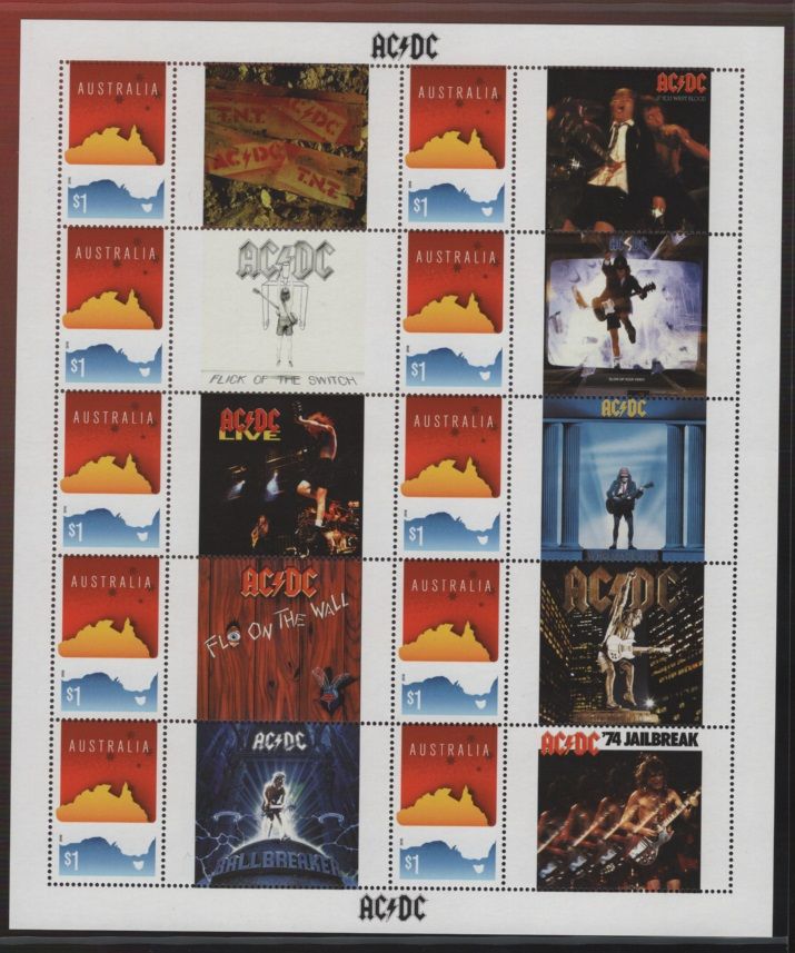 Australia (2018) Pack / AC/DC - Princestamps