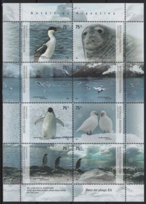 Argentina (2007) Mi. 3118/25 / Antarctica