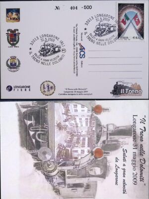Italy (2009) Card / Dolomiti Train