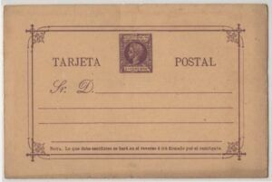 Philippines (1898) Ed. EP. 14 / Tarjeta Postal