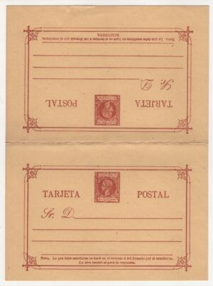 Philippines (1898) Ed. EP. 19 / Tarjeta Postal