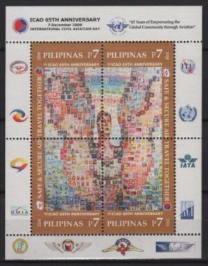 Philippines (2009) Yv. Bf. 283 / Civil Aviation Day