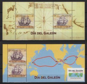 Philippines (2010) Yv. Bf. 293/94 / Galeon Day