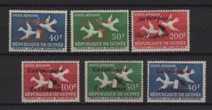 Guinea (1962) Mi. 145/48 I+II / Space