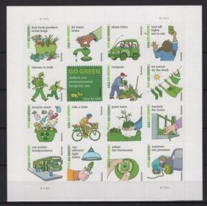 USA (2011) Yv. 4341/56 / Go Green