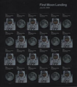 USA (2019) MS / First Moonlanding
