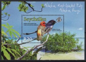 Seychelles (2008) Mi. Bl. 45 / Birds