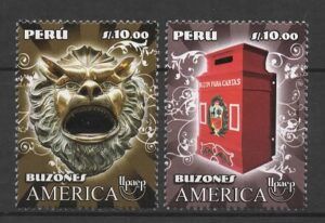Peru (2011) Yv. 1990/91 / UPAEP