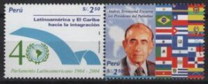 Peru (2004) Yv. 1449/50 / Integration