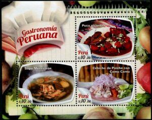 Peru (2018) Block / Gastronomy