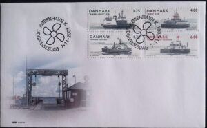 Denmark (2001) FDC / Ships