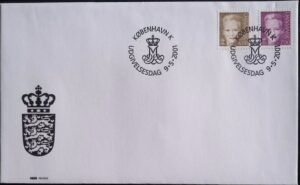 Denmark (2001) FDC / Queen