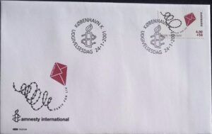 Denmark (2001) FDC / Peace