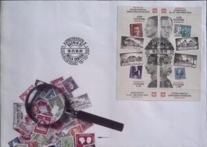 Denmark (2001) FDC - Block / Philately Exhibition