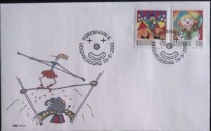 Denmark (2002) FDC / Circus
