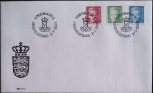 Denmark (2003) FDC / Queen