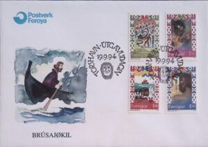 Faroe (1994) FDC / Legends