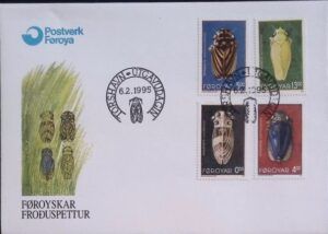 Faroe (1995) FDC / Insects
