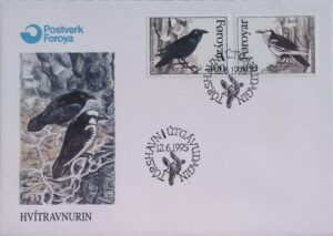 Faroe (1995) FDC / Birds