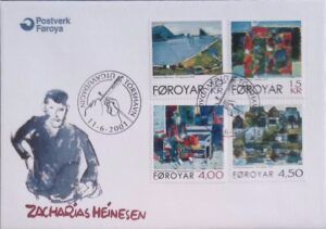 Faroe (2001) FDC / Paintings
