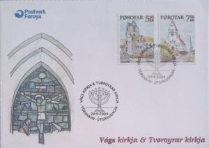 Faroe (2004) FDC / Churches