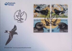 Faroe (2005) FDC / Birds WWF