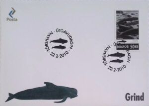 Faroe (2010) FDC / Whales