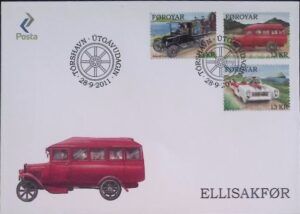 Faroe (2011) FDC / Cars