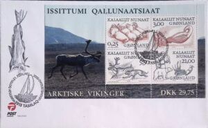 Greenland (2000) FDC - Block / Vikings