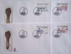 Greenland (2001) FDCs / Vikings