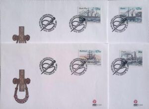 Greenland (2003) FDCs / Ships