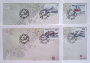 Greenland (2005) FDCs / Ships